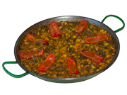 Arroz de magro con verduras